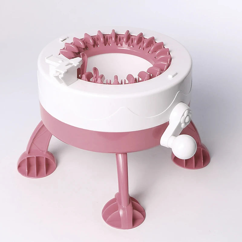 22-Needle DIY Knitting Machine Loom