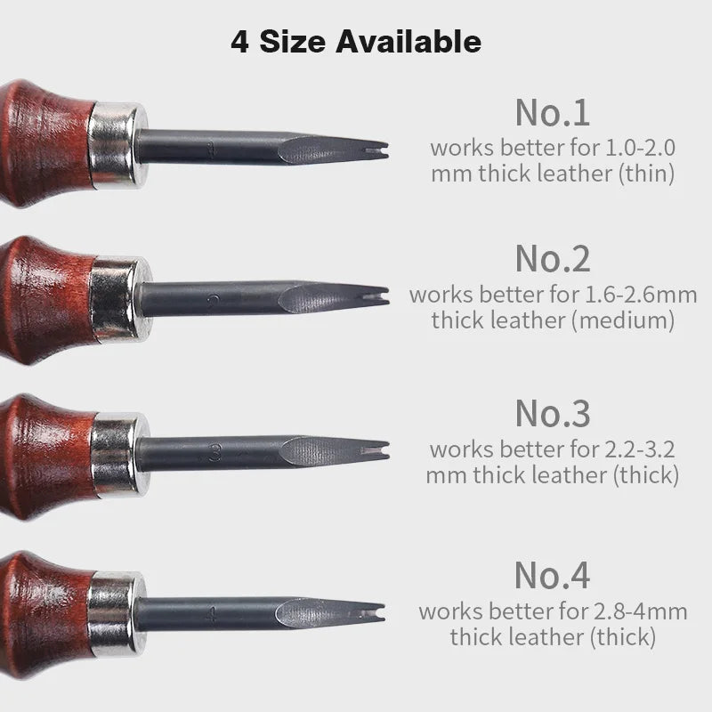 WUTA Leather Edge Beveler Tool