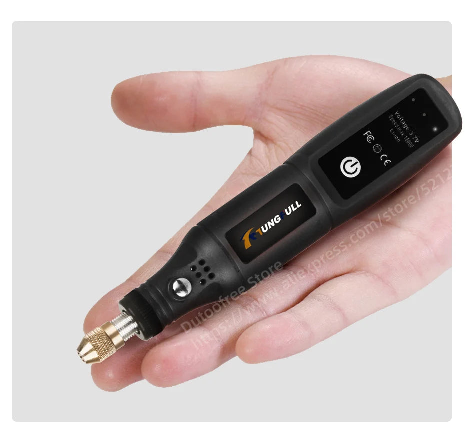 USB Rechargeable Mini Wireless Engraving Drill