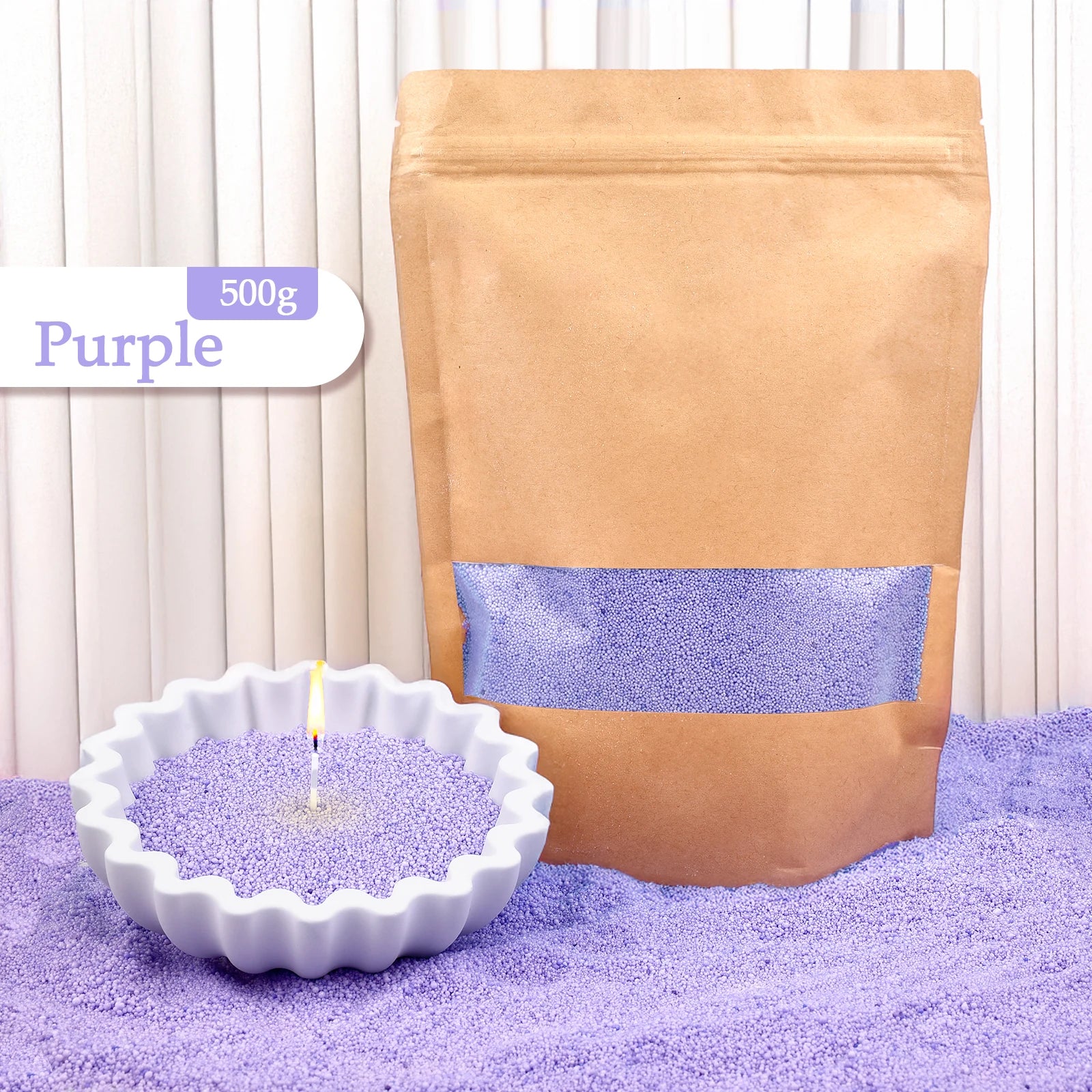 Wholesale Sand & Ice Flower Wax for Candle Making