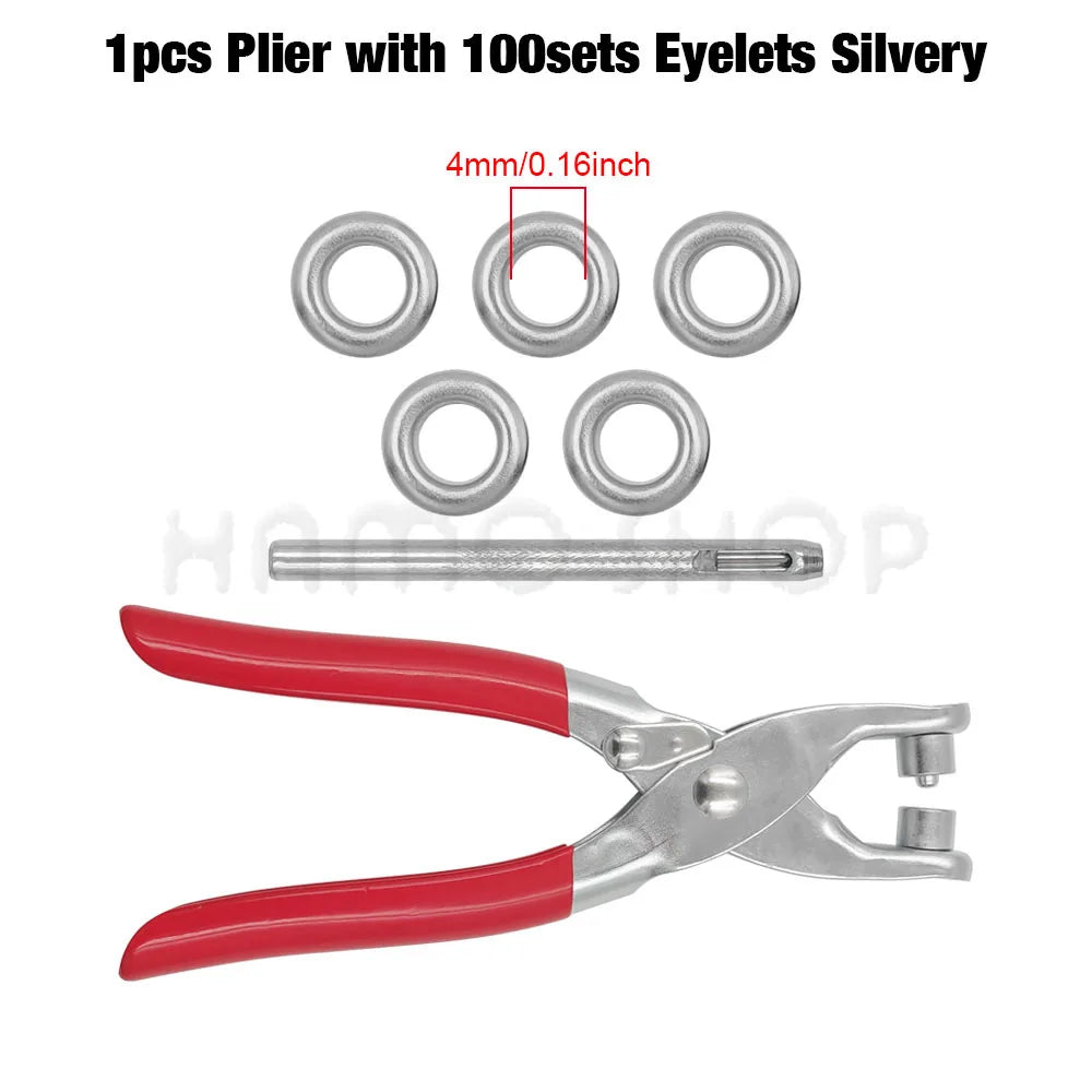 Grommet Eyelet Plier Kit