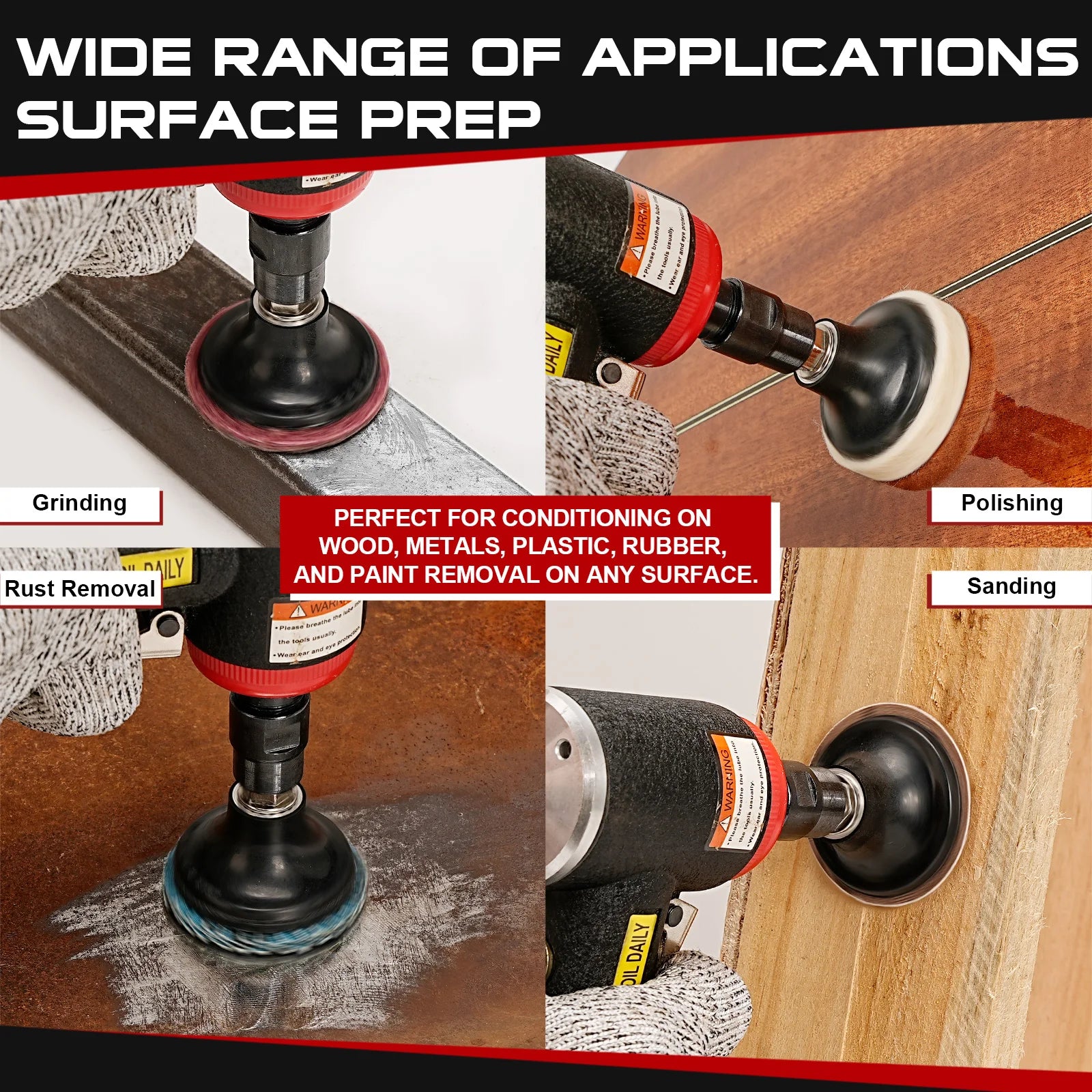 NuoDun 90° Air Angle Die Grinder