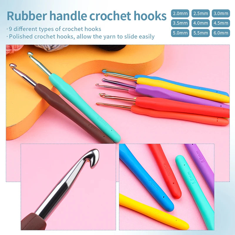 Knitting & Crochet Hook Set