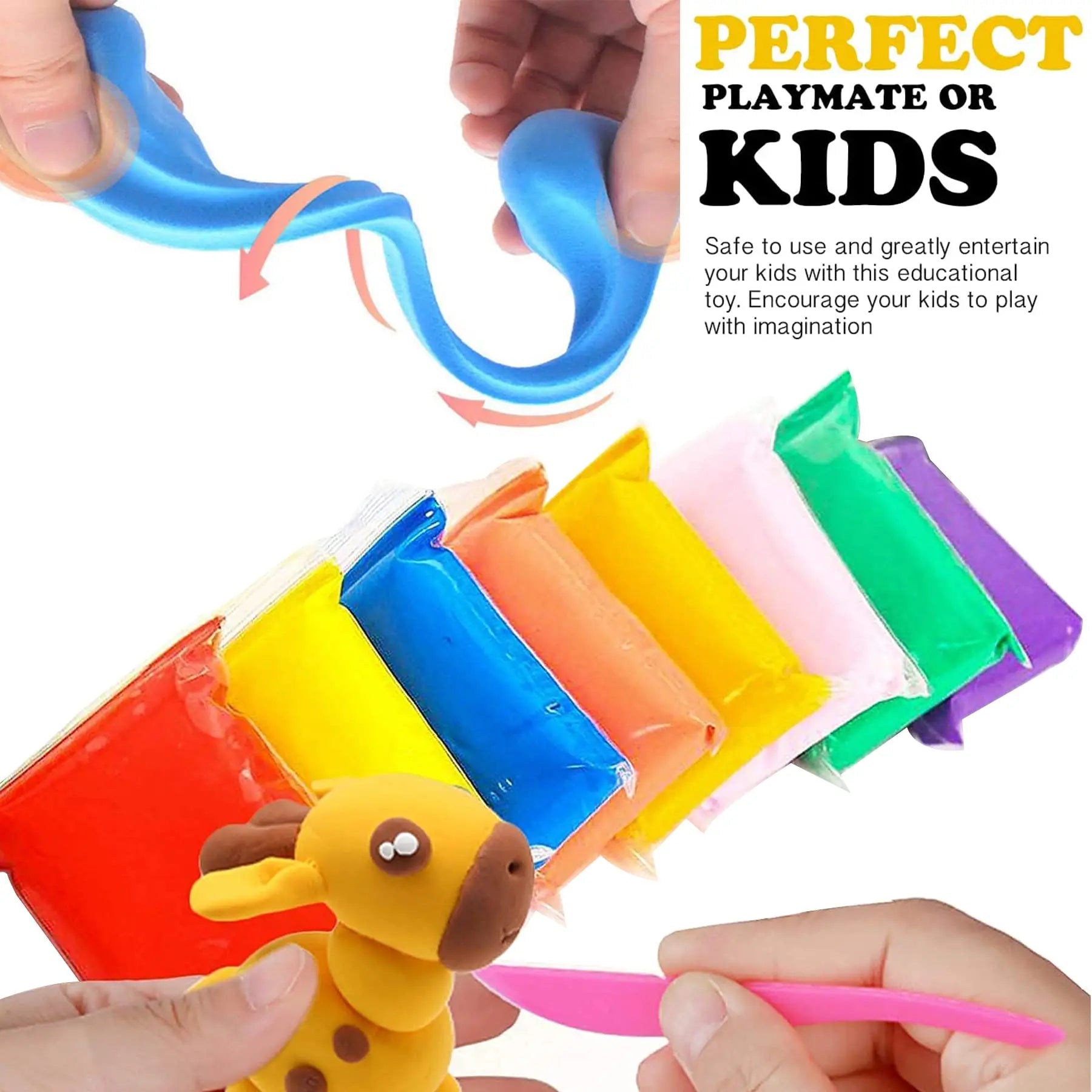 Color Air-Dried Clay Set