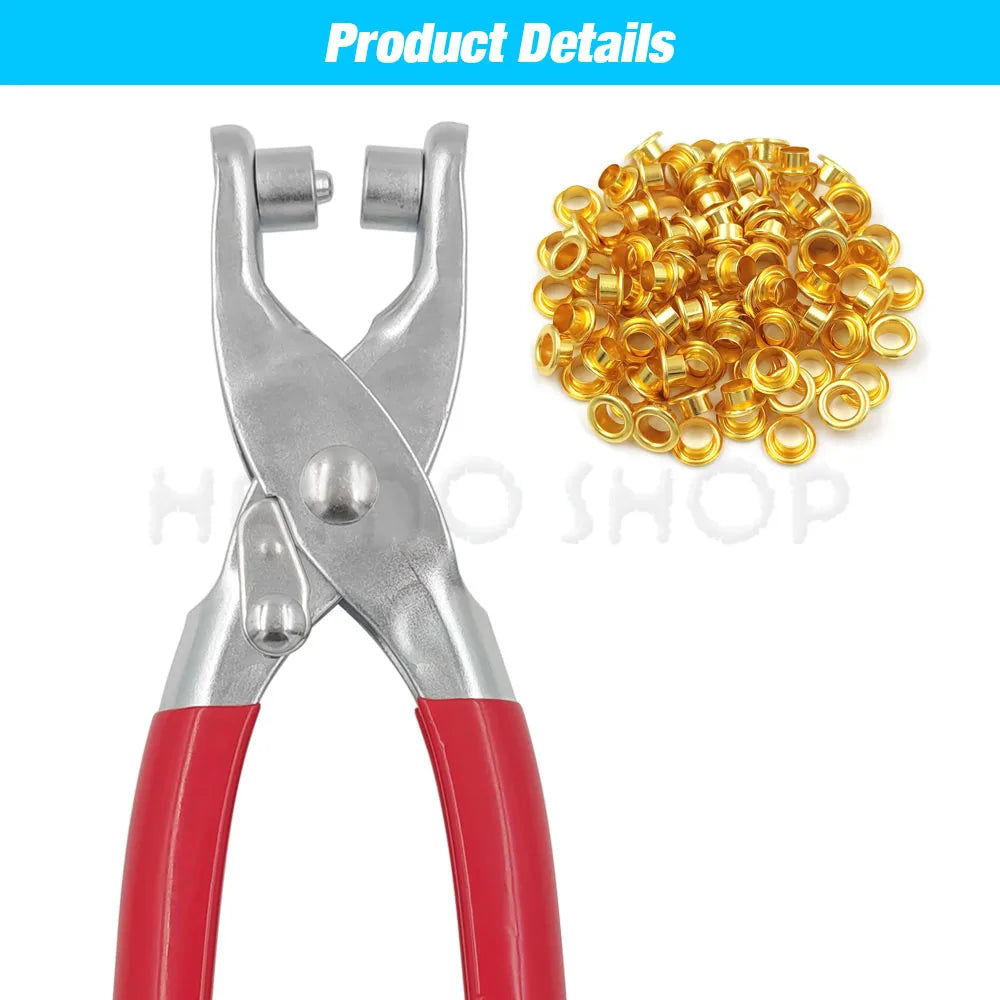 Grommet Eyelet Plier Kit