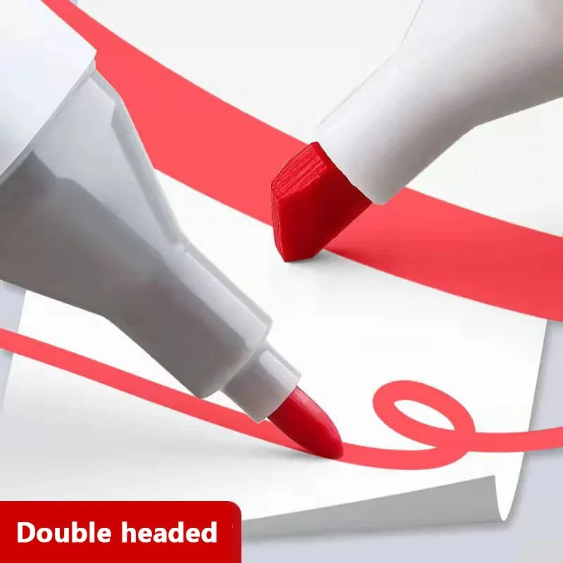 Double-Headed Oily Art Marker Set – 24 to 80 Colors