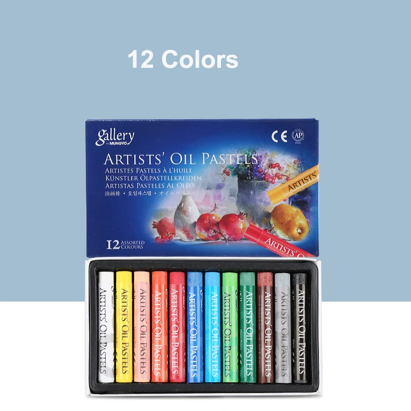 MUNGYO Artist Oil Pastel Set – 12/25/50 Colors