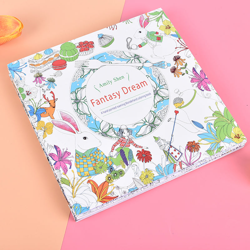 Stress Relief Coloring Book for All Ages