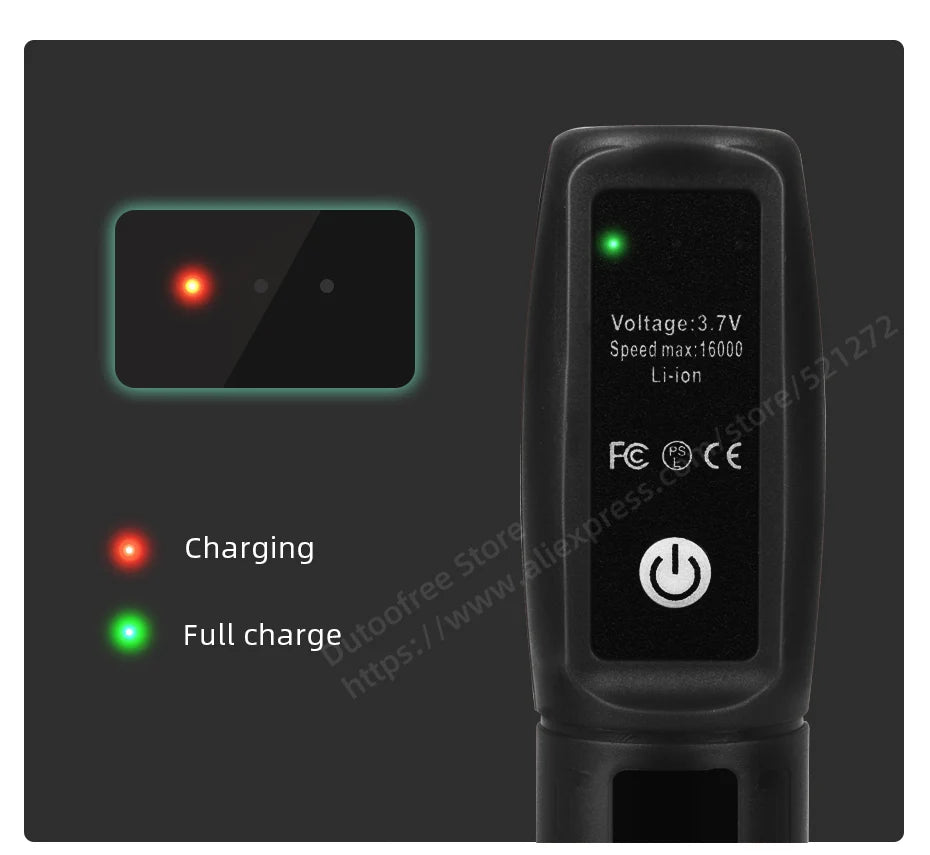 USB Rechargeable Mini Wireless Engraving Drill