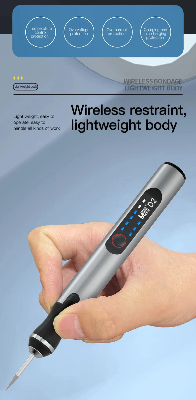 MaAnt Adjustable Speed Engraving & Grinding Pen