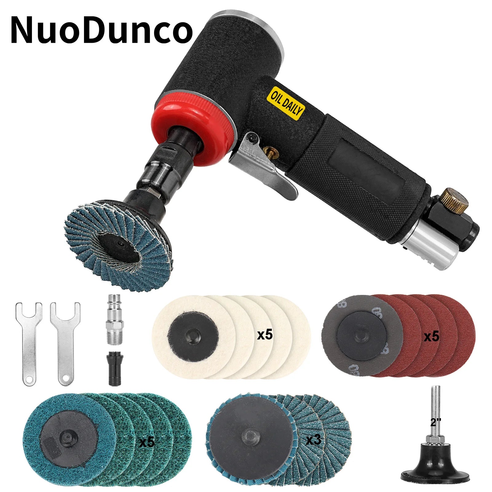NuoDun 90° Air Angle Die Grinder