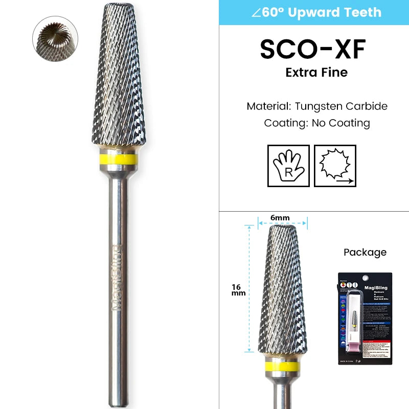 Tungsten Carbide Large Cone Nail Drill Bit