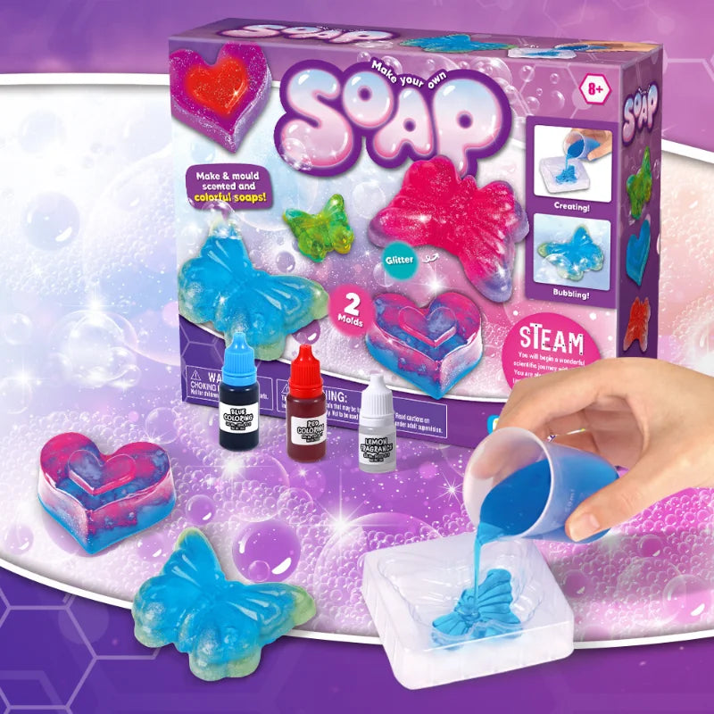 Kids DIY Magic Science Soap Experiment Kit