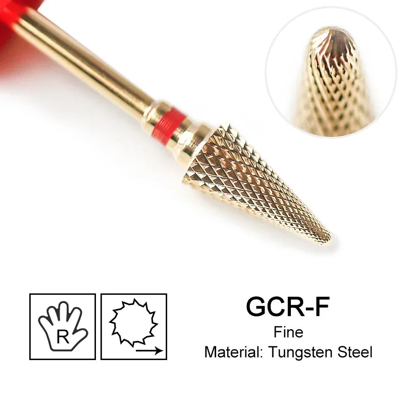 Tungsten Carbide Large Cone Nail Drill Bit