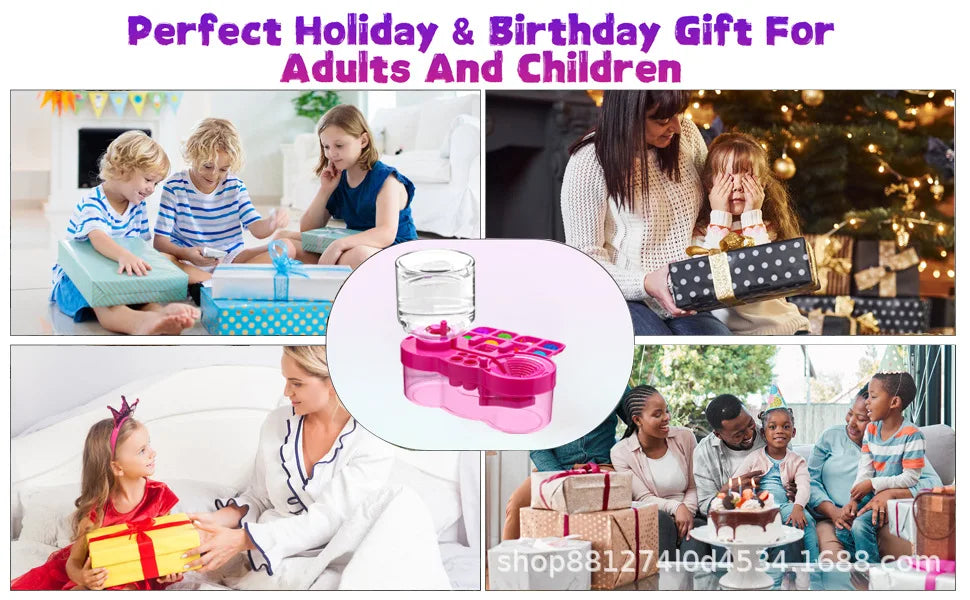 Automatic Paint Brush Cleaner with Drain Button