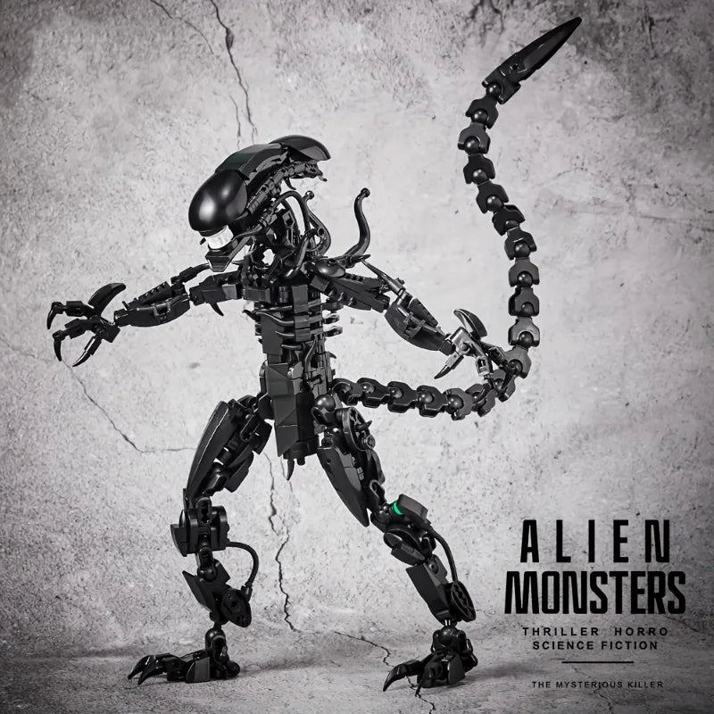 Alien Warrior Sci-Fi Building Blocks