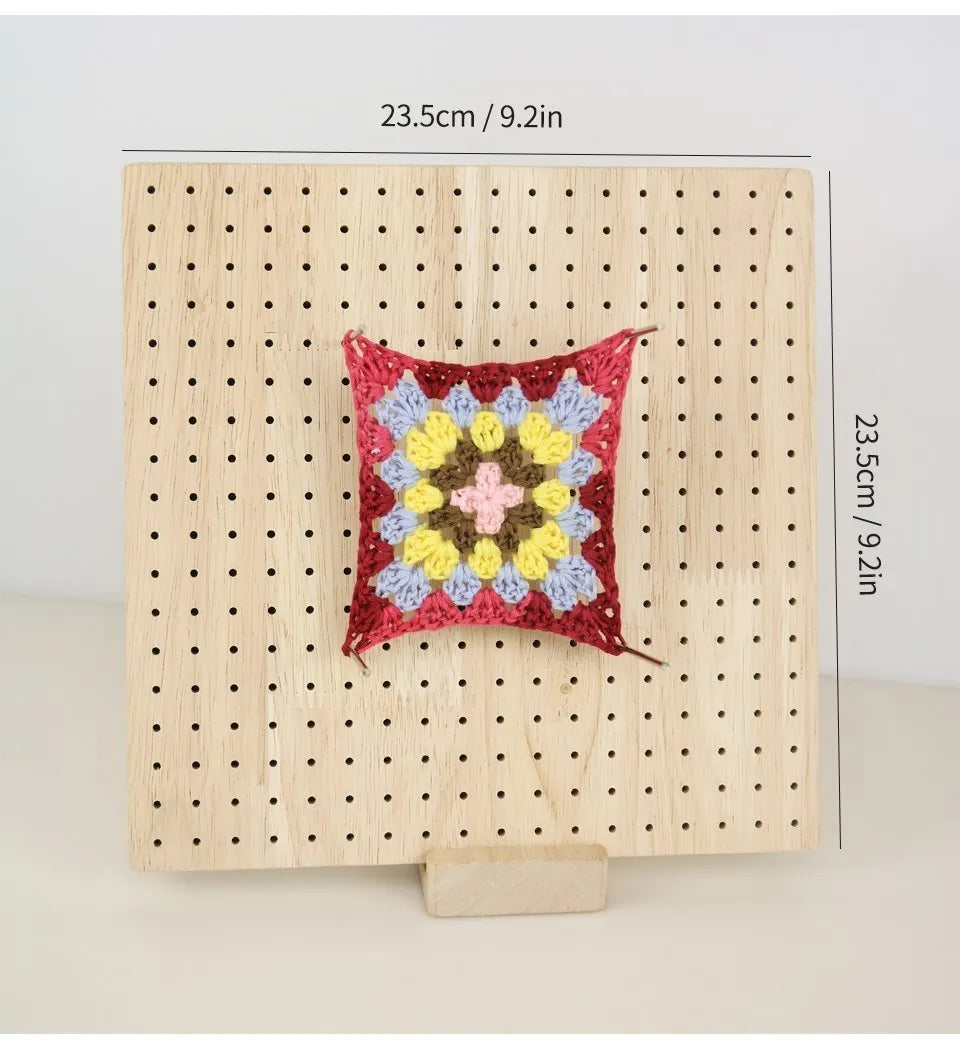 Wooden Knitting Blocking Board – Granny Squares Crochet Blocking Mats
