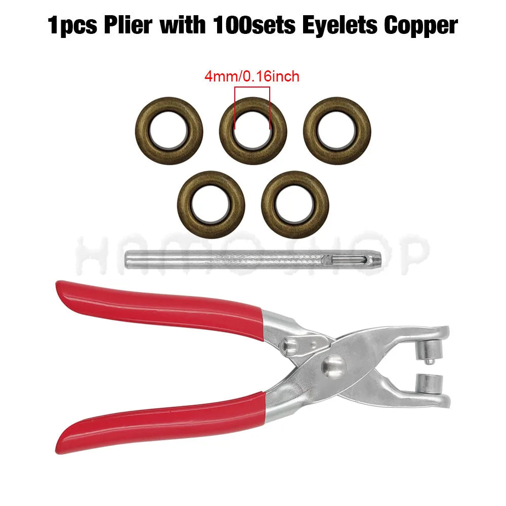 Grommet Eyelet Plier Kit