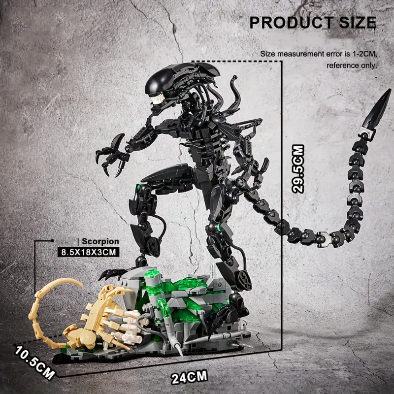 Alien Warrior Sci-Fi Building Blocks