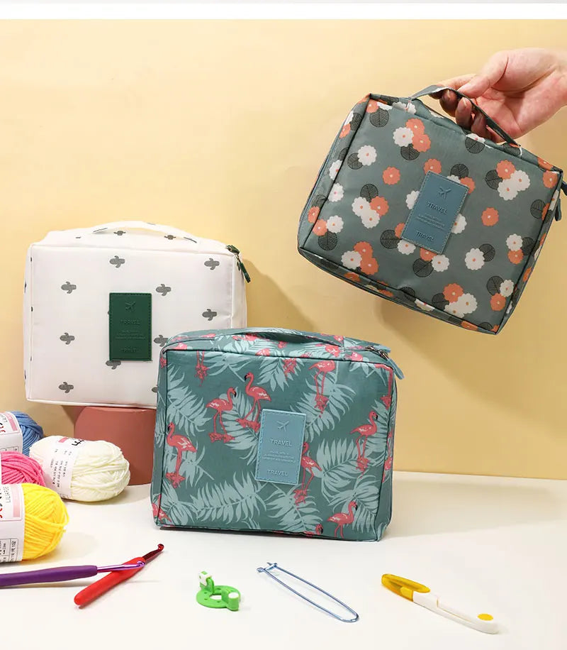 59-Piece Beginner Crochet Hook Kit with Storage Bag