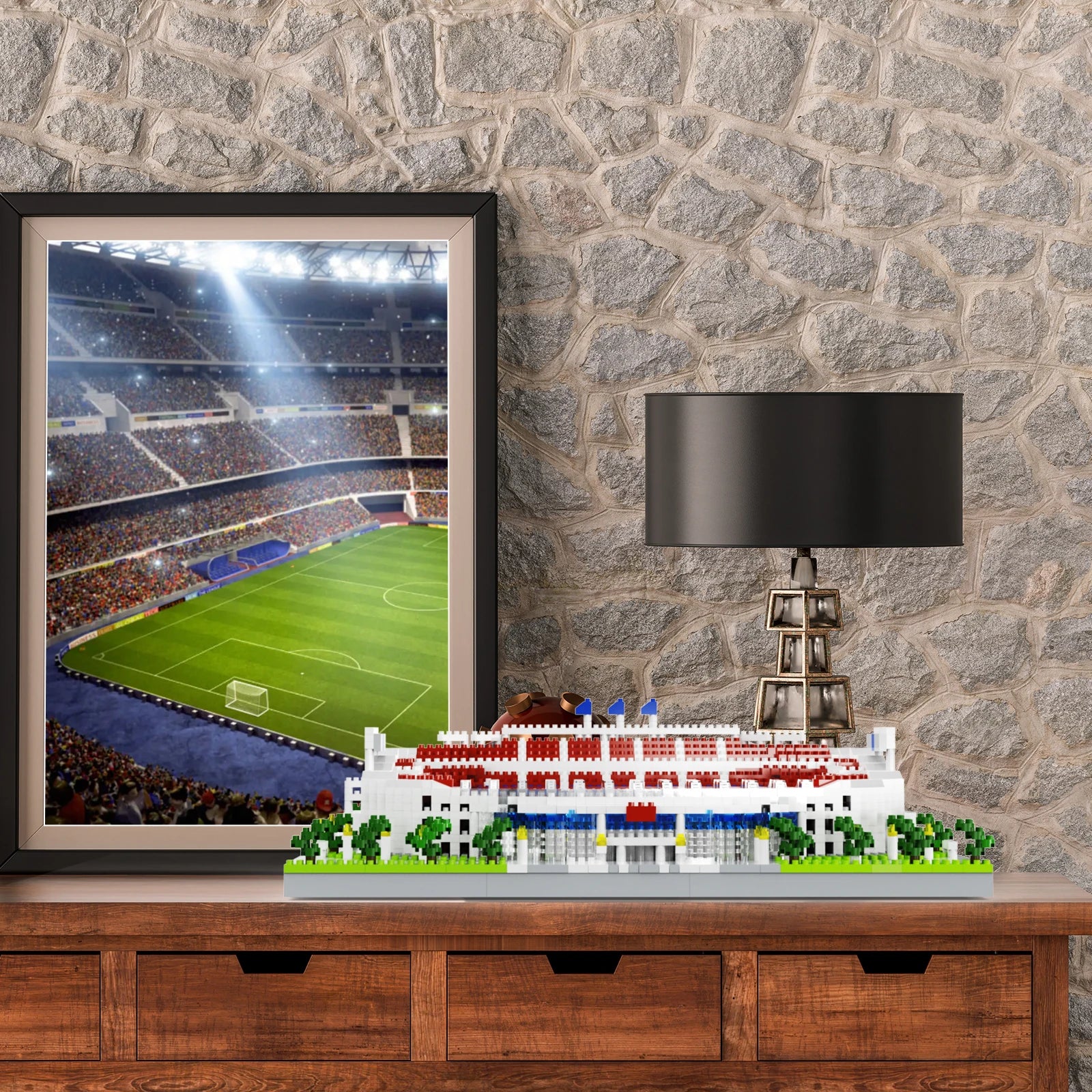 Stadium Micro Blocks Building Set