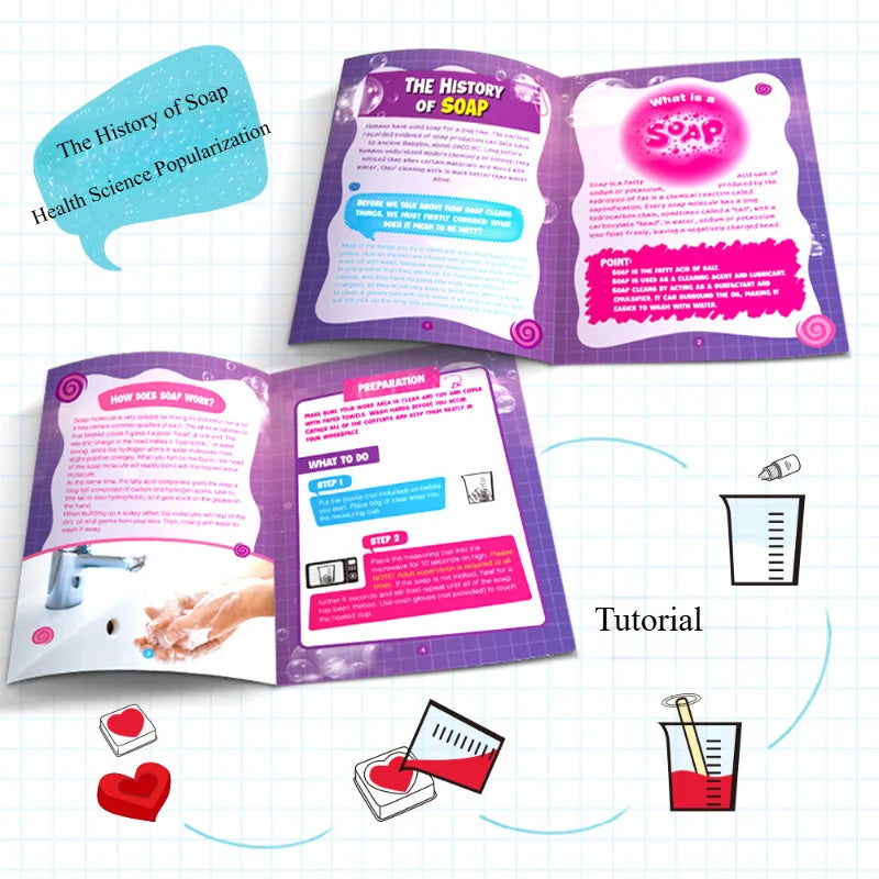 Kids DIY Magic Science Soap Experiment Kit