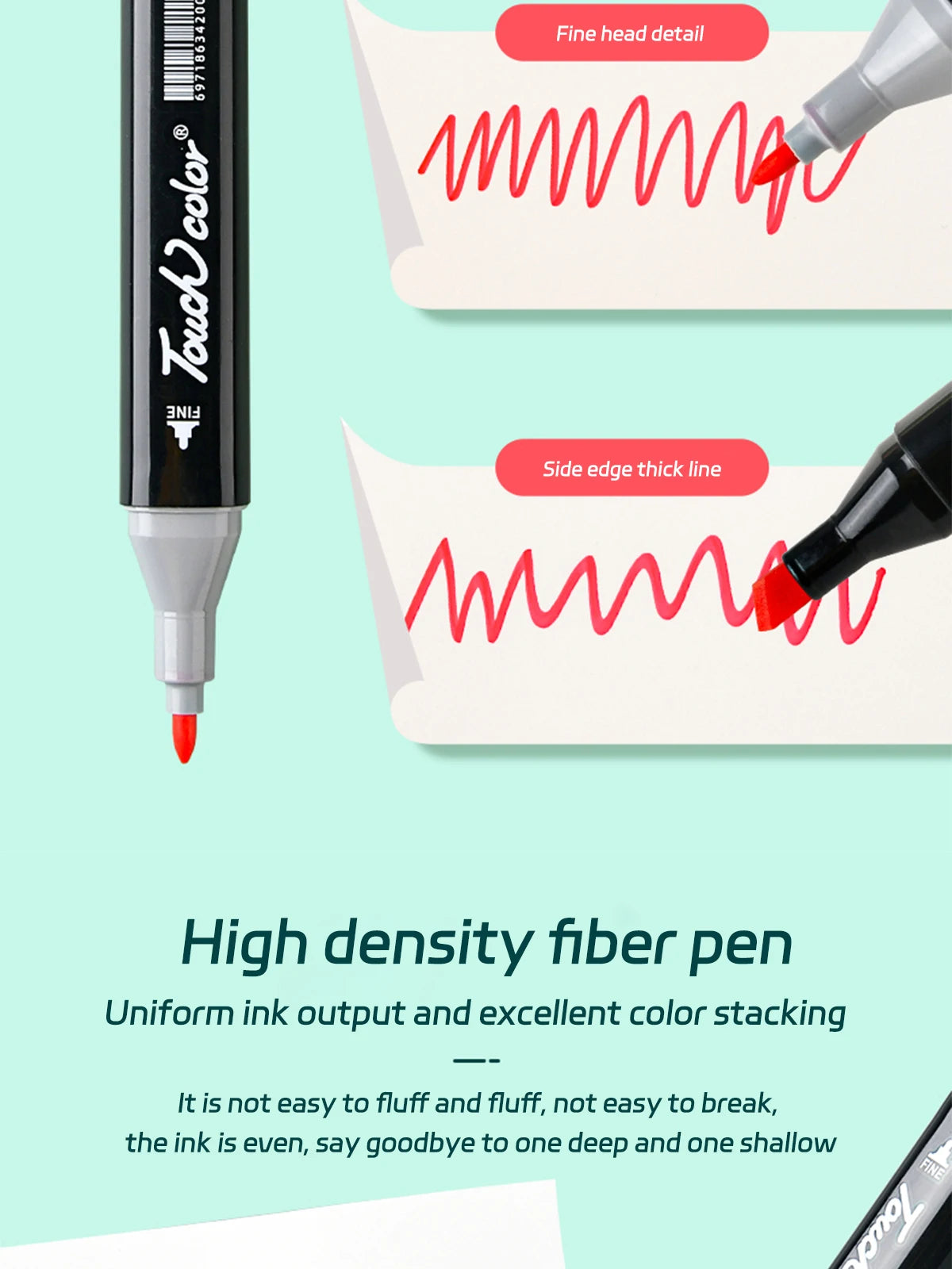 24-262 Color Alcohol Double-Ended Oily Marker Painting Art Set