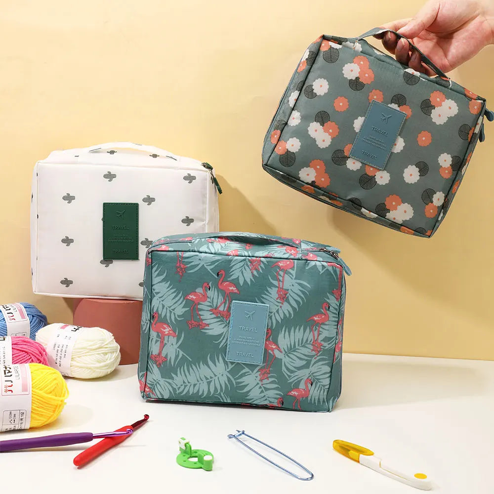 59-Piece Beginner Crochet Hook Kit with Storage Bag