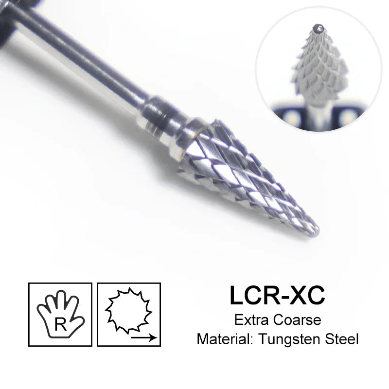 Tungsten Carbide Large Cone Nail Drill Bit