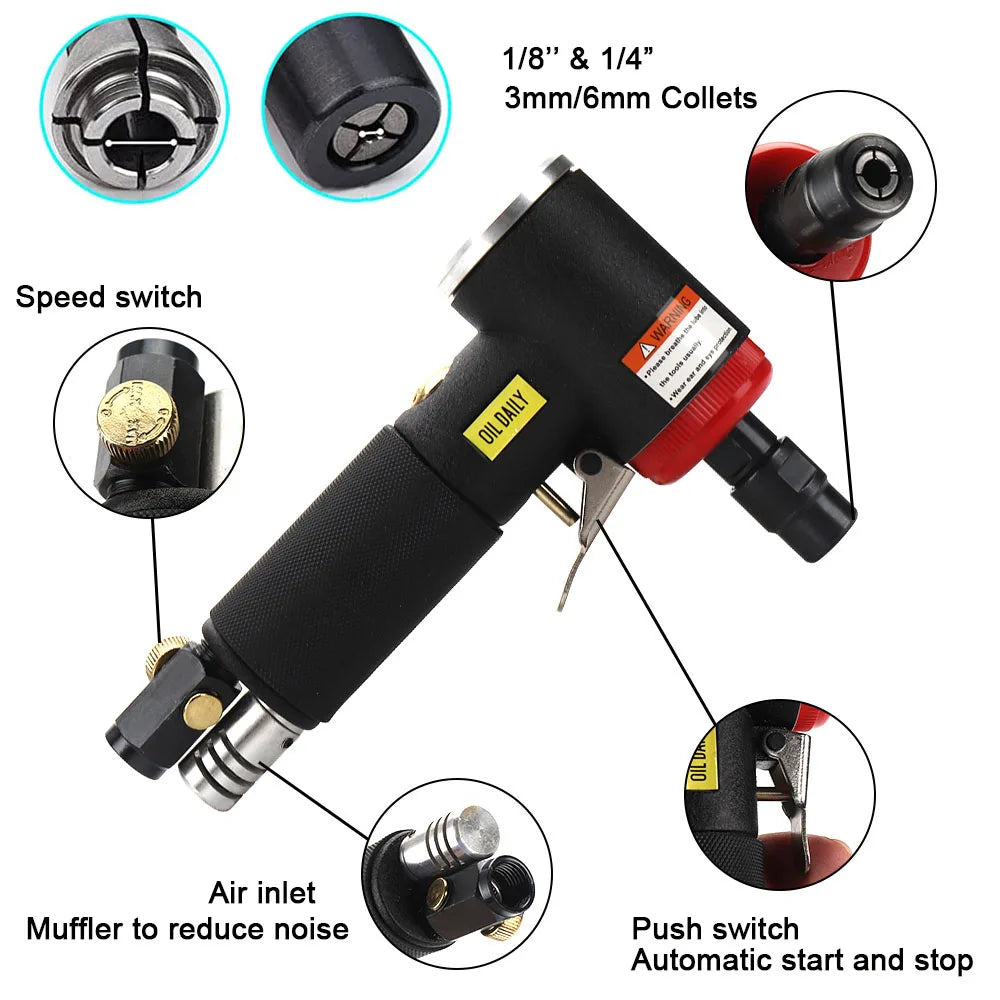 NuoDun 90° Air Angle Die Grinder