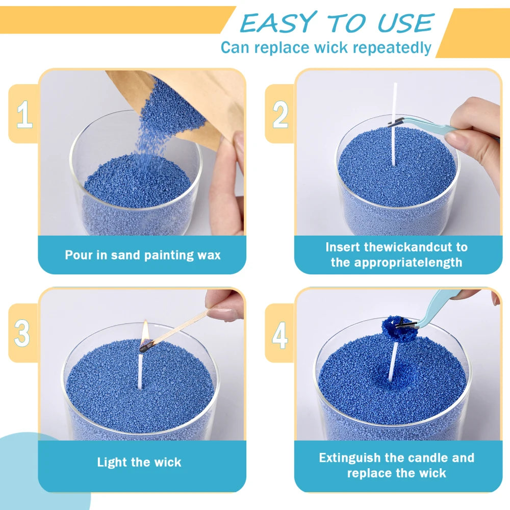 Wholesale Sand & Ice Flower Wax for Candle Making