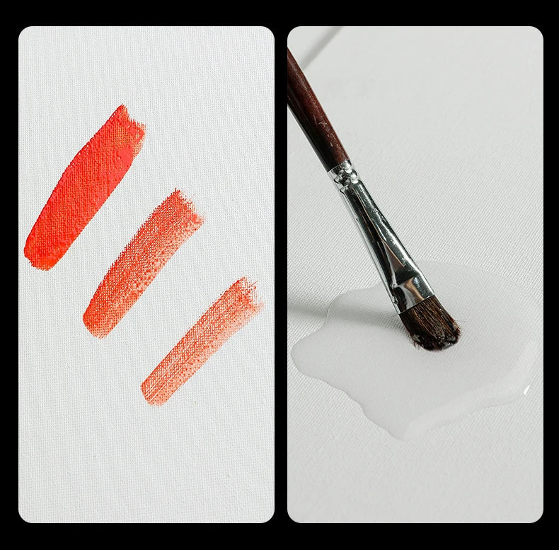 5pcs Primed Cotton Canvas Boards for Painting