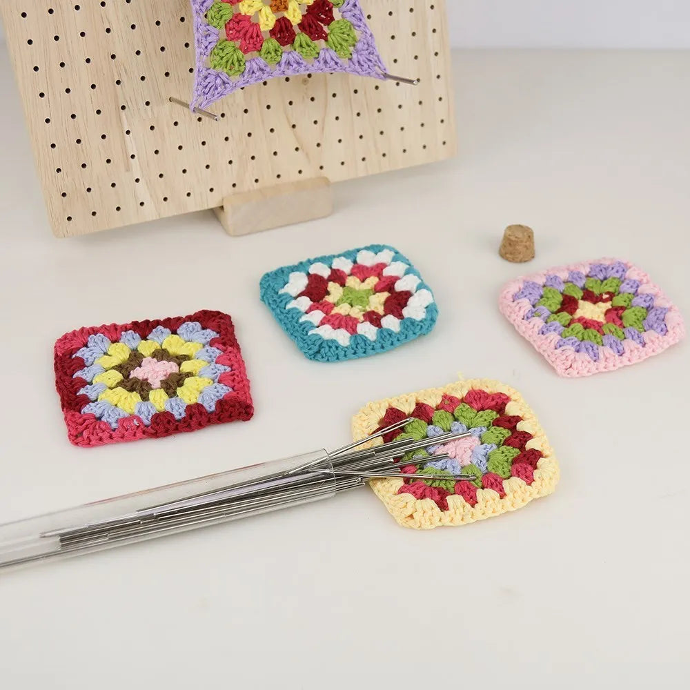 Wooden Knitting Blocking Board – Granny Squares Crochet Blocking Mats