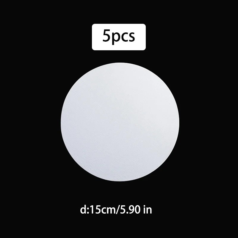 5pcs Primed Cotton Canvas Boards for Painting