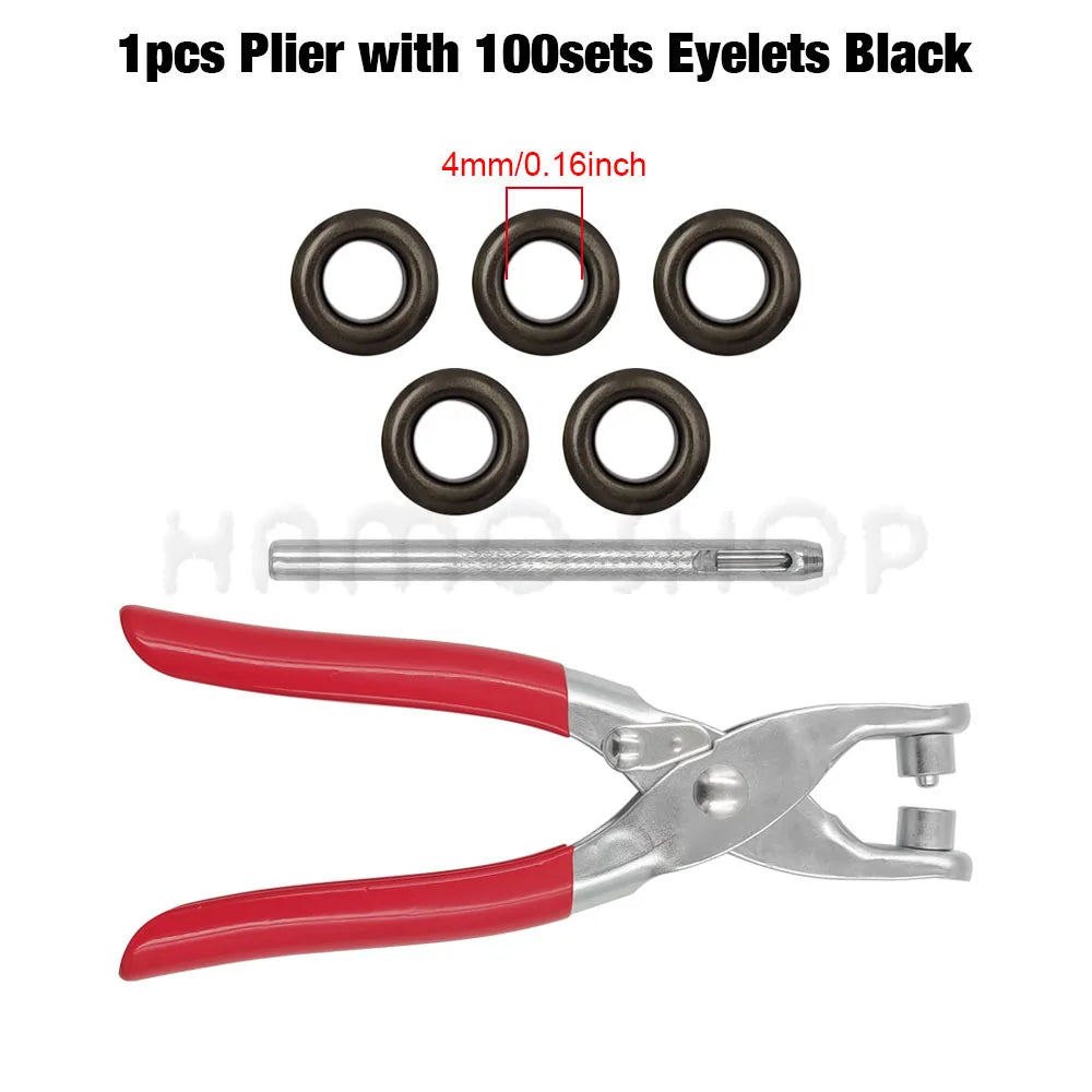 Grommet Eyelet Plier Kit