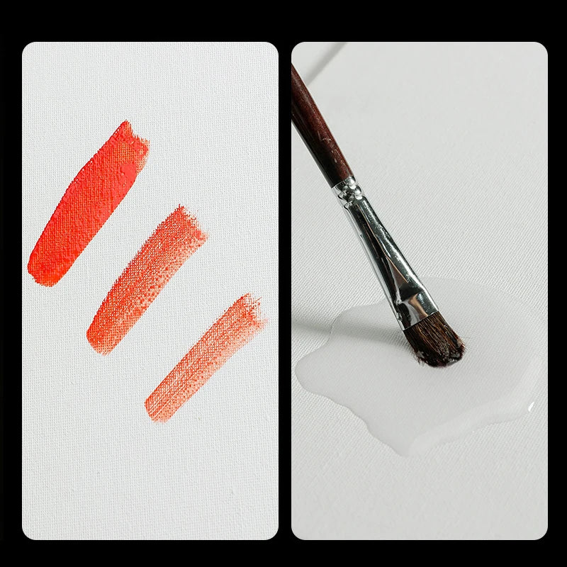 5pcs Primed Cotton Canvas Boards for Painting