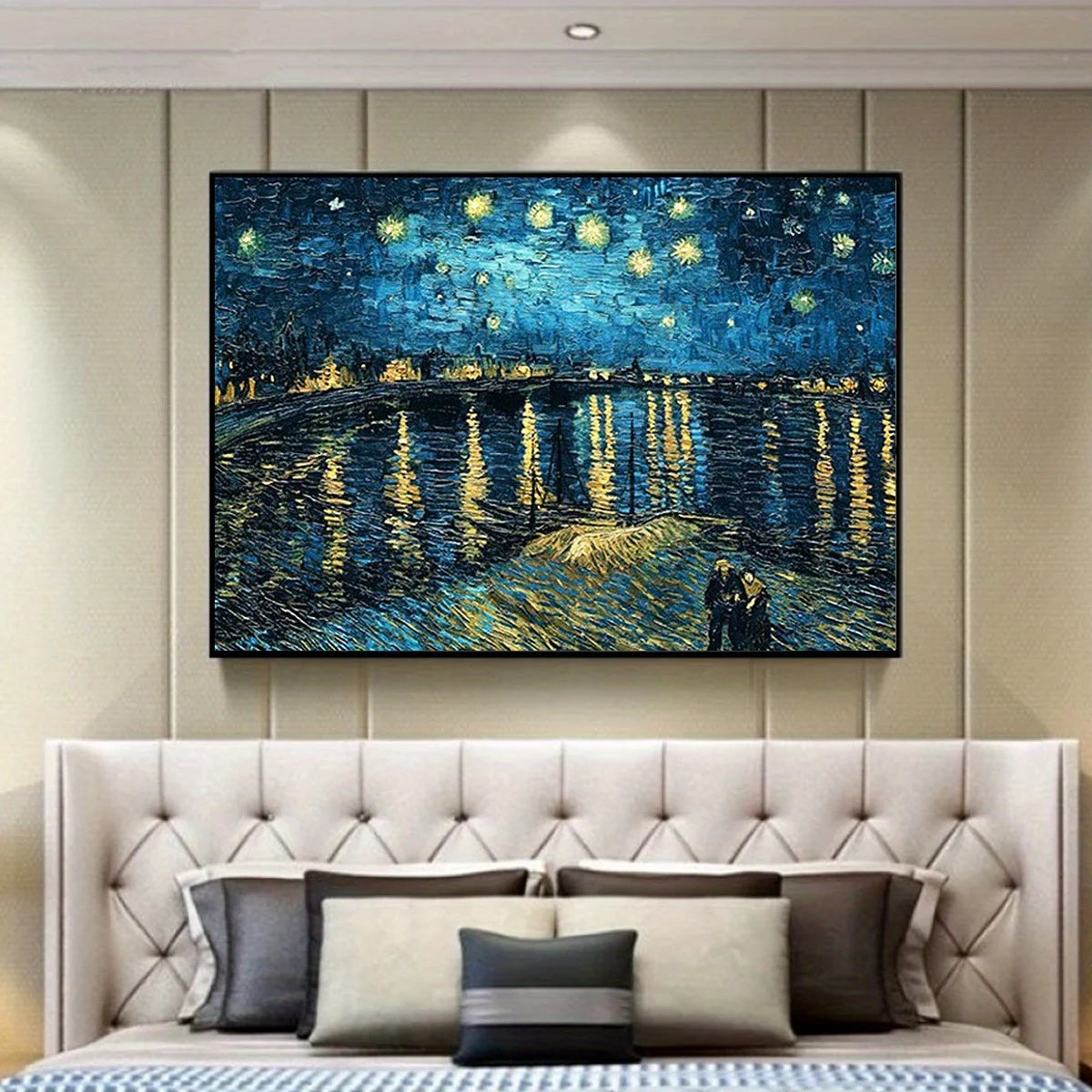 DIY Diamond Painting Round Diamond Starry Sky Van Gogh Pattern