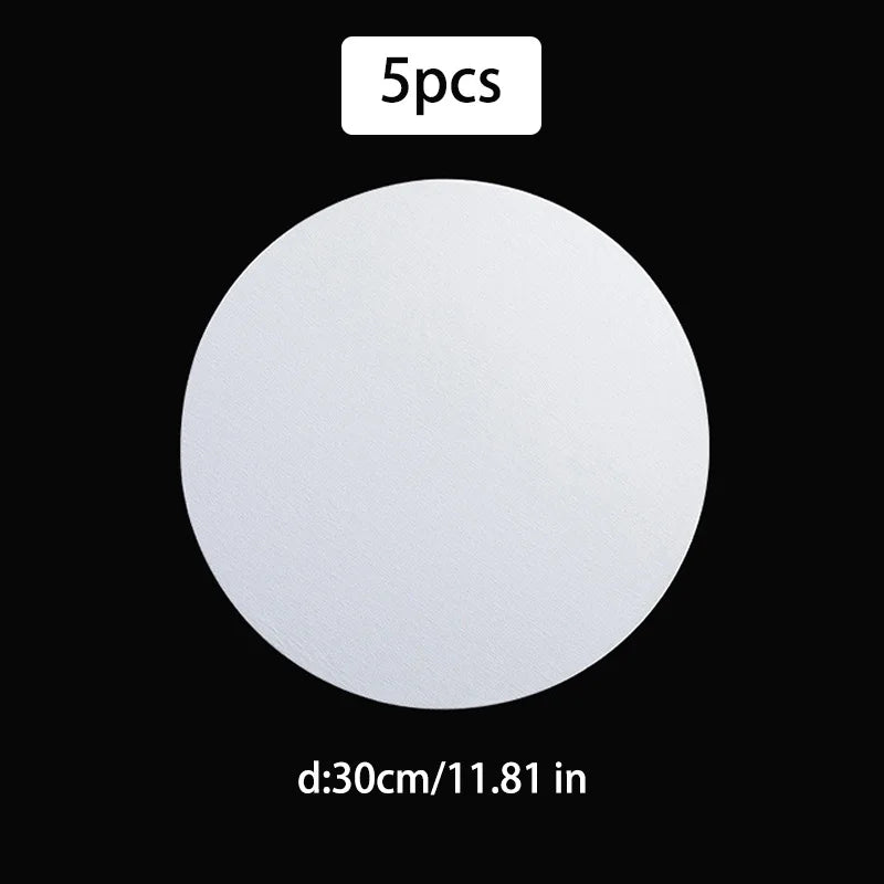 5pcs Primed Cotton Canvas Boards for Painting