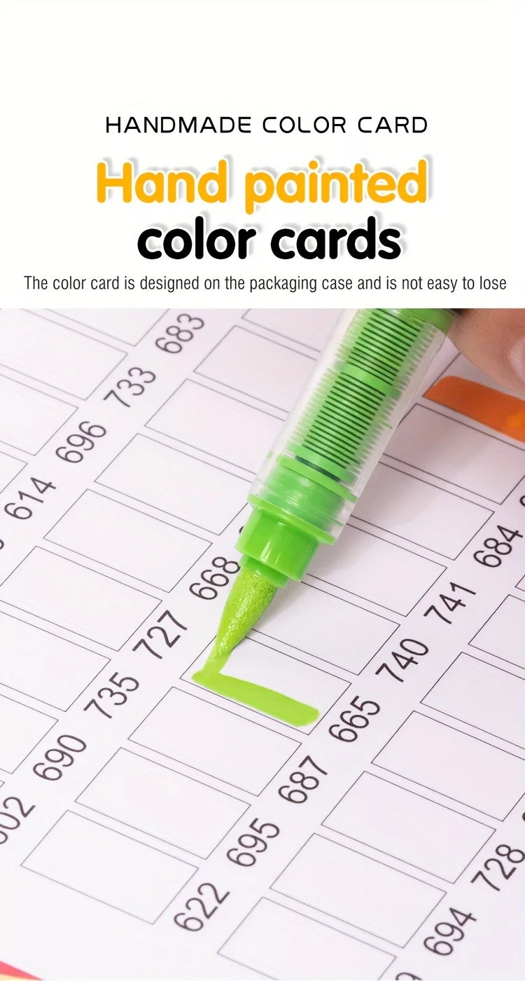 Soft Tip Acrylic Markers Set – Multiple Color Options