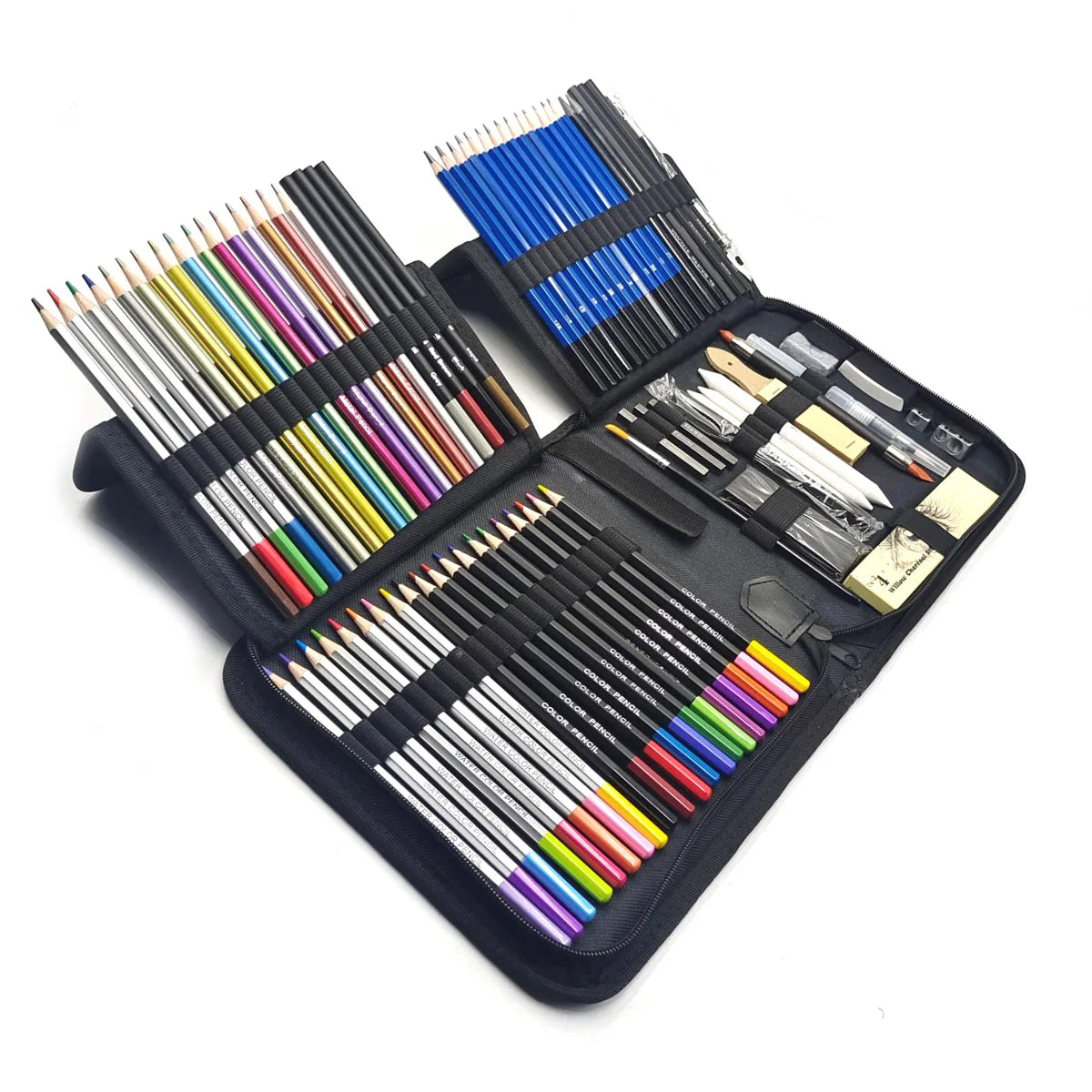 Bview Art 83-Piece Sketching Pencil Set