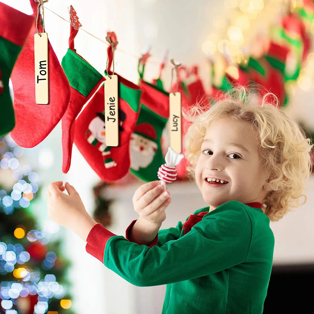 Wood Bookmark Bulk Set with Tassel Ropes