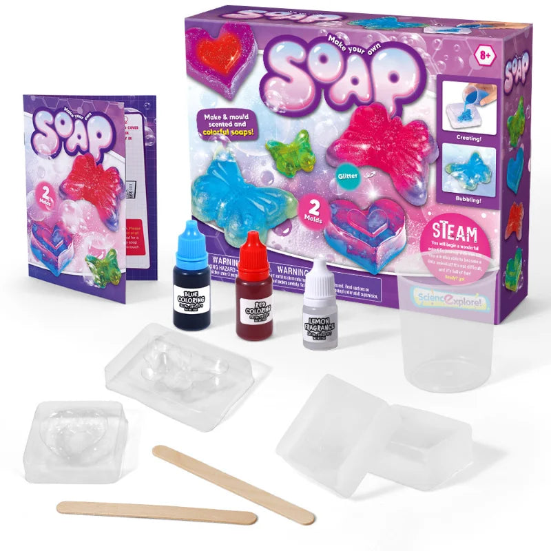 Kids DIY Magic Science Soap Experiment Kit