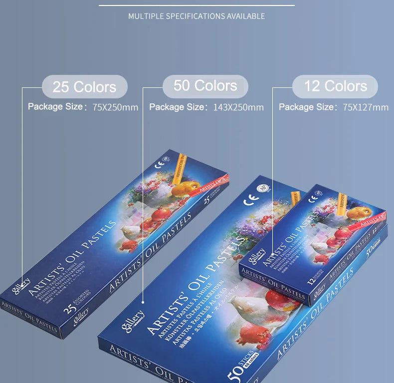 MUNGYO Artist Oil Pastel Set – 12/25/50 Colors