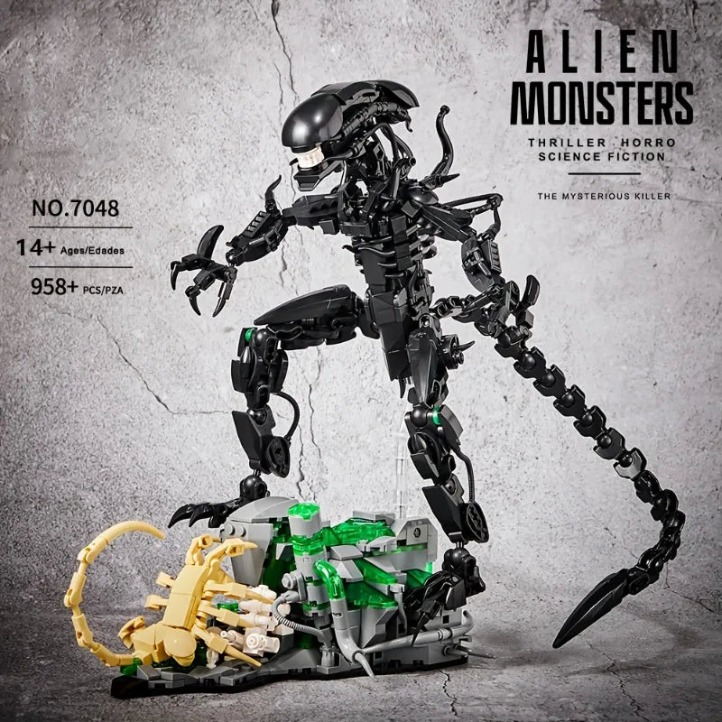 Alien Warrior Sci-Fi Building Blocks