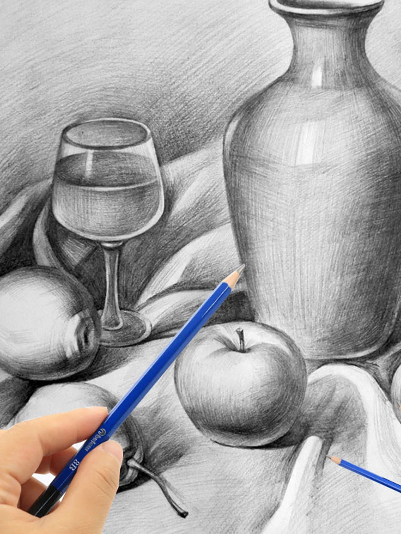 Bview Art 83-Piece Sketching Pencil Set