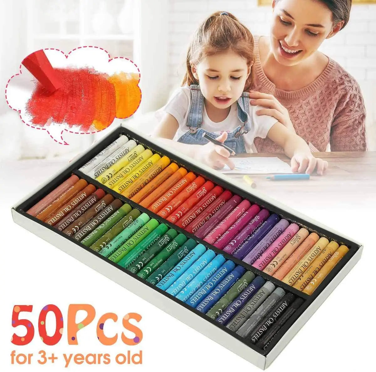 MUNGYO Artist Oil Pastel Set – 12/25/50 Colors