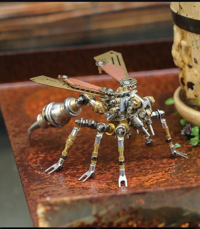 3D Metal Mechanical Insect Model Kit