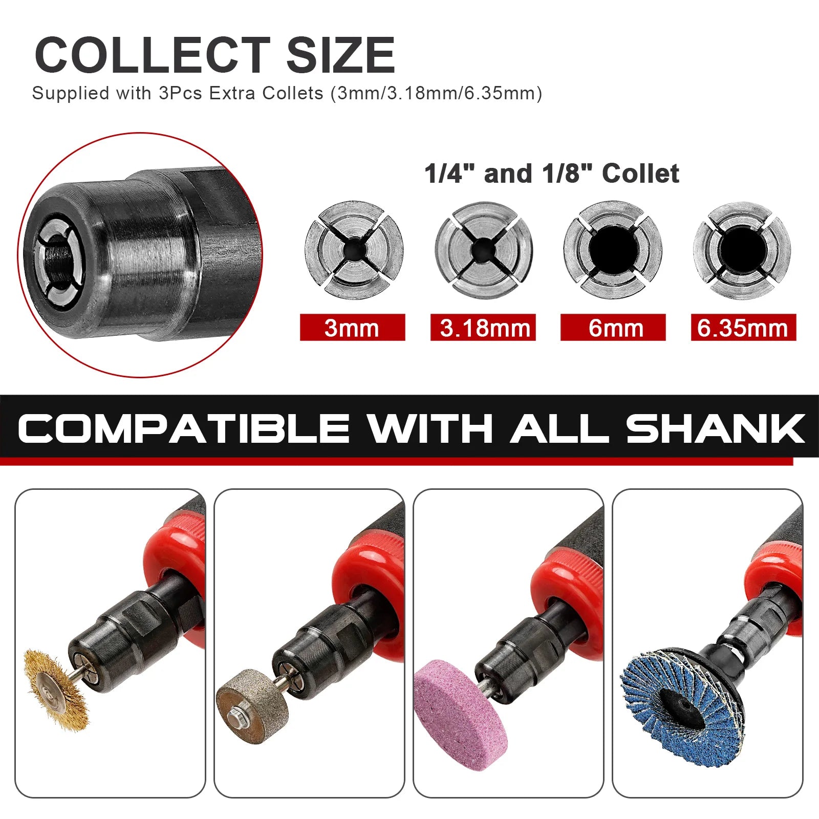 NuoDun 90° Air Angle Die Grinder