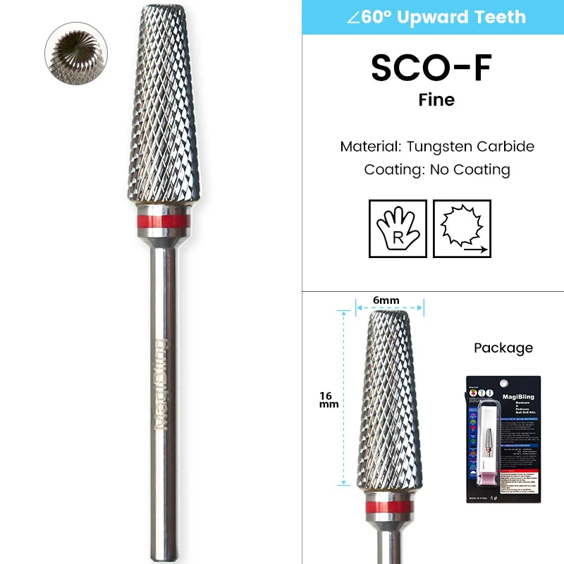 Tungsten Carbide Large Cone Nail Drill Bit
