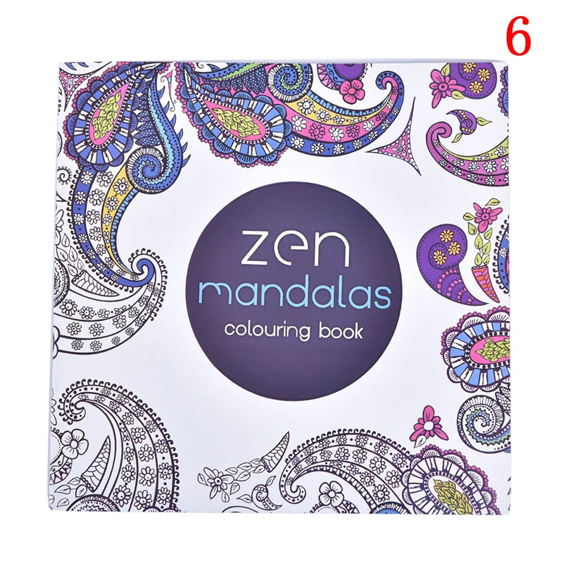 Stress Relief Coloring Book for All Ages